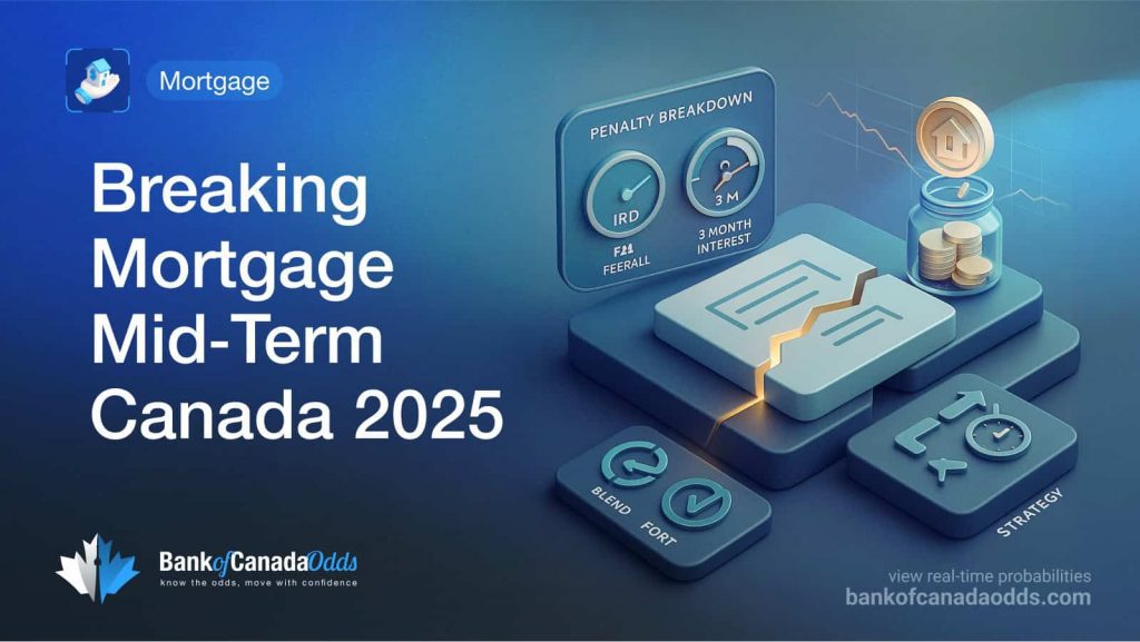 Homeowner reviewing mortgage penalty